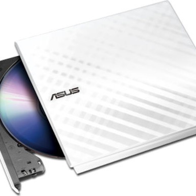 Asus SDRW-08D2S-U Lite Εξωτερικός Οδηγός Εγγραφής/Ανάγνωσης DVD/CD για Laptop / Desktop Λευκό