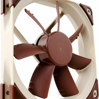 Noctua NF-S12A FLX Case Fan 120mm με Σύνδεση 4-Pin Molex / 3-Pin Καφέ
