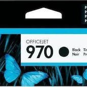 HP 970 Γνήσιο Μελάνι Εκτυπωτή InkJet Μαύρο (CN621AE)