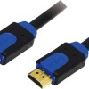 LogiLink HDMI 1.4 Cable HDMI male - HDMI male 2m Μπλε