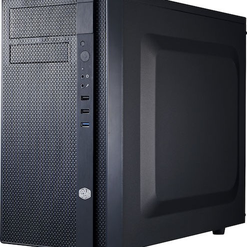 CoolerMaster N200 Mini Tower Κουτί Υπολογιστή Μαύρο