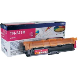 Brother TN-241M Γνήσιο Toner Laser Εκτυπωτή Ματζέντα 1500 Σελίδων (TN-241M)