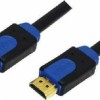LogiLink HDMI 1.4 Cable HDMI male - HDMI male 3m Μαύρο