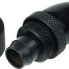 Alphacool 13/10 Compression Fitting 45° Revolvable G1/4 Deep Black