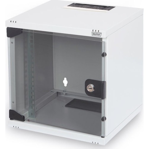 Digitus Επιτοίχια Καμπίνα Rack 6U 31.2x30x33cm Λευκό DN-10-05U-1