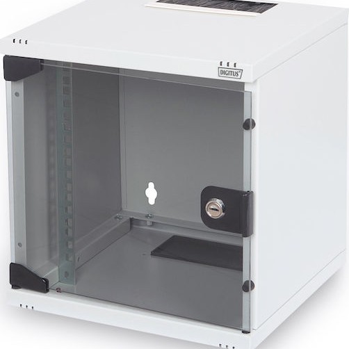 Digitus Επιτοίχια Καμπίνα Rack 6U 31.2x30x33cm Λευκό DN-10-05U-1