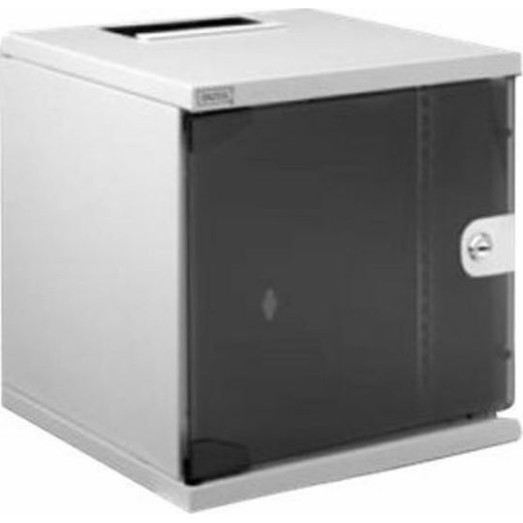 Digitus Επιτοίχια Καμπίνα Rack 6U 31.2x30x33cm Λευκό DN-10-05U-1