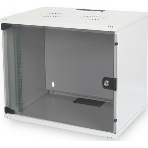 Digitus Επιτοίχια Καμπίνα Rack 9U 54x40x46cm Γκρι DN-19 09-U-S-1