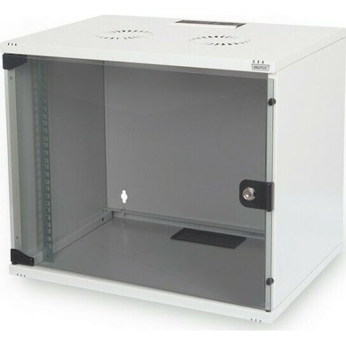 Digitus Επιτοίχια Καμπίνα Rack 7U 54x40x37cm Γκρι DN-19 07U-S-1