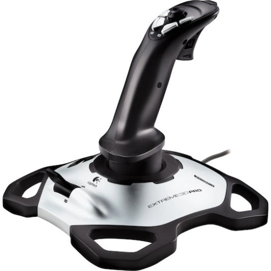 Logitech Extreme 3D Pro Joystick Ενσύρματο Συμβατό με PC