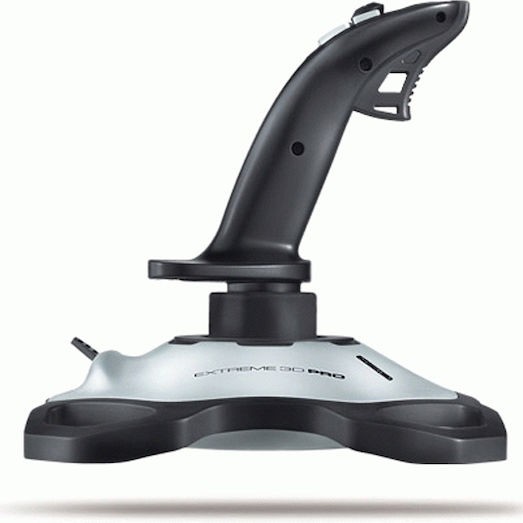 Logitech Extreme 3D Pro Joystick Ενσύρματο Συμβατό με PC
