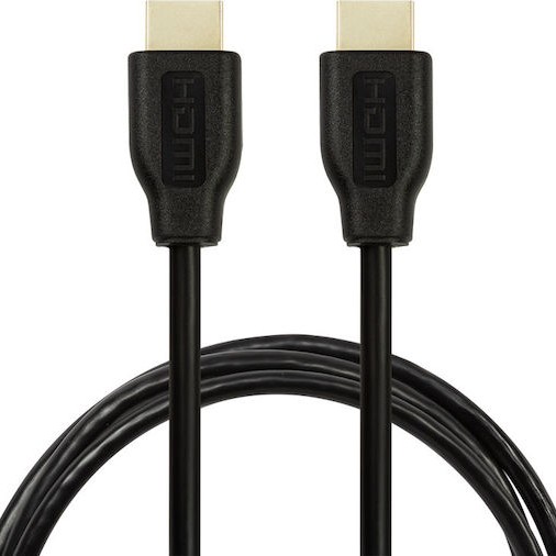 LogiLink HDMI 1.3 Cable HDMI male - HDMI male 0.2m Μαύρο
