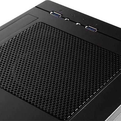 Silverstone SG05-Lite Mini Tower Κουτί Υπολογιστή Μαύρο