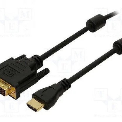 LogiLink Cable DVI-D male - HDMI male 2m (CH0004)