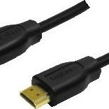 LogiLink HDMI 1.4 Cable HDMI male - HDMI male 2m Μαύρο