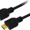 LogiLink HDMI 1.4 Cable HDMI male - HDMI male 2m Μαύρο