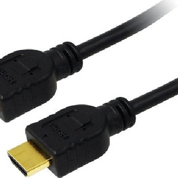 LogiLink HDMI 1.4 Cable HDMI male - HDMI male 2m Μαύρο