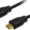 LogiLink HDMI 1.4 Cable HDMI male - HDMI male 2m Μαύρο