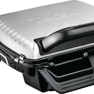 Tefal Ultra Compact 600 Comfort Τοστιέρα Γκριλιέρα με Αποσπώμενες Πλάκες 2000W Inox