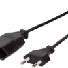 LogiLink Euro - Euro Cable 2m Μαύρο (CP123)