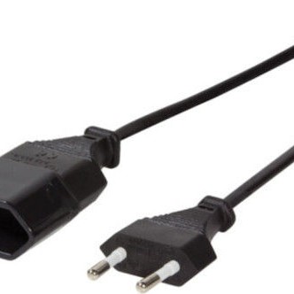 LogiLink Euro - Euro Cable 2m Μαύρο (CP123)