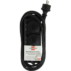 Brennenstuhl Πολύπριζο 2 Θέσεων με Καλώδιο 2m