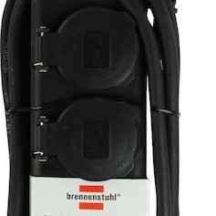 Brennenstuhl Πολύπριζο 2 Θέσεων με Καλώδιο 2m