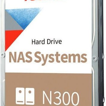 Toshiba N300 Bulk 22TB HDD Σκληρός Δίσκος 3.5