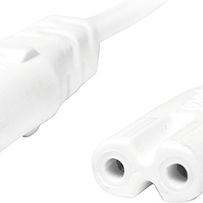 LogiLink IEC C8 - IEC C8 Cable 2m Λευκό (CP132)