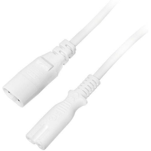 LogiLink IEC C8 - IEC C8 Cable 2m Λευκό (CP132)