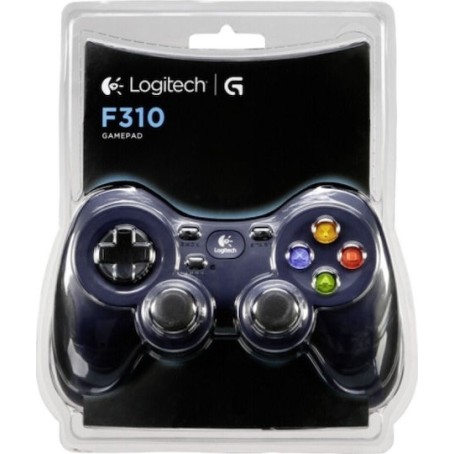 Logitech F310 Ενσύρματο Gamepad για PC Μπλε