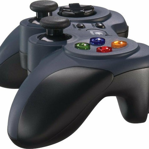 Logitech F310 Ενσύρματο Gamepad για PC Μπλε