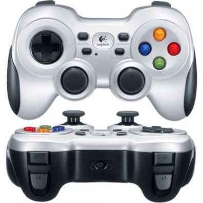 Logitech F710 Ασύρματο Gamepad για PC Γκρι