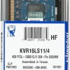 Kingston DDR3 με Module 1x4GB και Ταχύτητα 1600 για Laptop