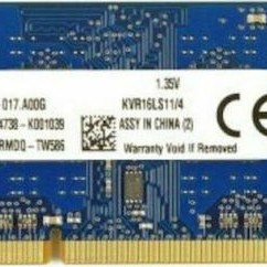 Kingston DDR3 με Module 1x4GB και Ταχύτητα 1600 για Laptop
