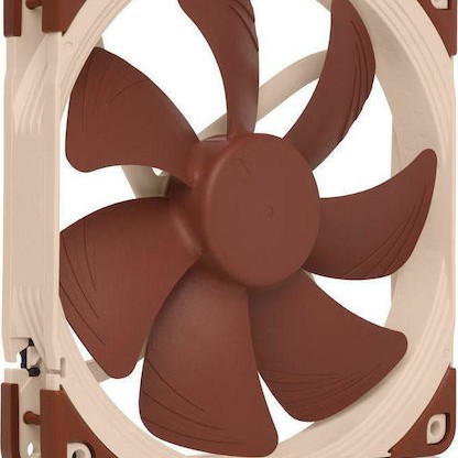 Noctua NF-A14 Case Fan 140mm με Σύνδεση 4-Pin PWM Καφέ