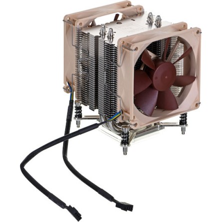 Noctua NH-U9DX i4 Ψύκτρα Επεξεργαστή Διπλού Ανεμιστήρα για Socket 2011/1366/1356 Καφέ