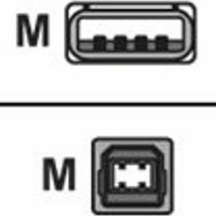 LogiLink USB 2.0 Cable USB-A male - mini USB-B male 5m (CU0009)