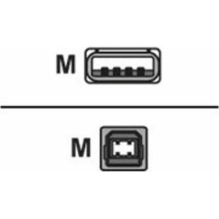 LogiLink USB 2.0 Cable USB-A male - mini USB-B male 5m (CU0009)