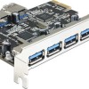 DeLock Κάρτα PCIe σε 5 εξωτερικές και 2 εσωτερικές θύρες USB 3.0