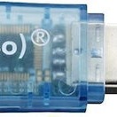 Intenso Rainbow Line 4GB USB 2.0 Stick Μπλε