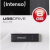 Intenso Alu Line 8GB USB 2.0 Stick Γκρι
