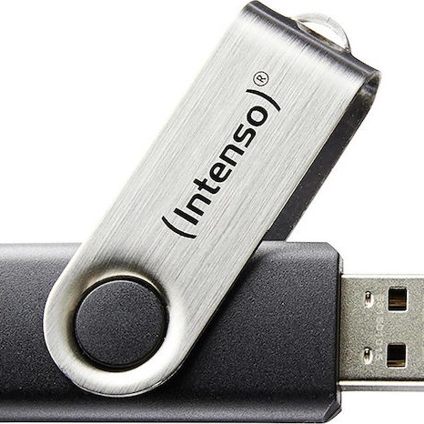 Intenso Basic Line 16GB USB 2.0 Stick Ασημί