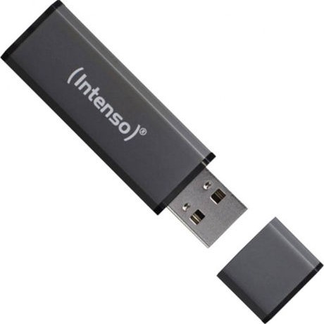 Intenso Alu Line 16GB USB 2.0 Stick Γκρι