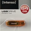 Intenso Rainbow Line 64GB USB 2.0 Stick Πορτοκαλί