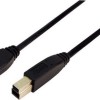 LogiLink USB 2.0 Cable USB-A male - USB-B male Μαύρο 5m (CU0009B)