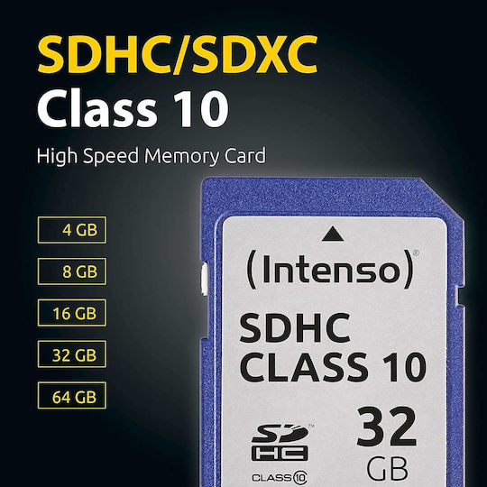 Intenso SDHC 32GB Class 10 High Speed