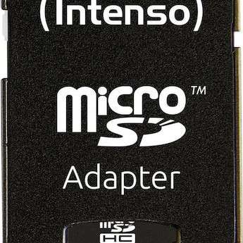Intenso microSDHC 8GB Class 10 High Speed με αντάπτορα