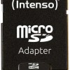 Intenso microSDHC 16GB Class 4 Default Speed με αντάπτορα