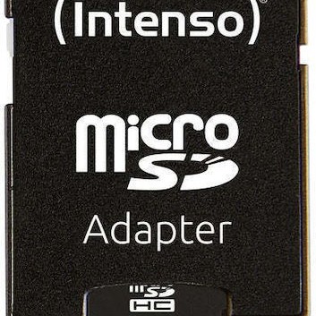 Intenso microSDHC 16GB Class 4 Default Speed με αντάπτορα